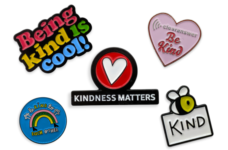 Mental Health Pin Badge Ideas for Feel-Good Merch