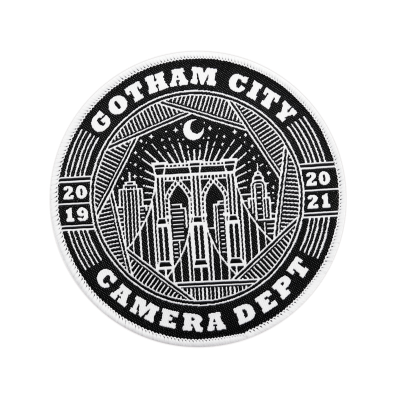 A cool Gotham City Camera Dept. patch